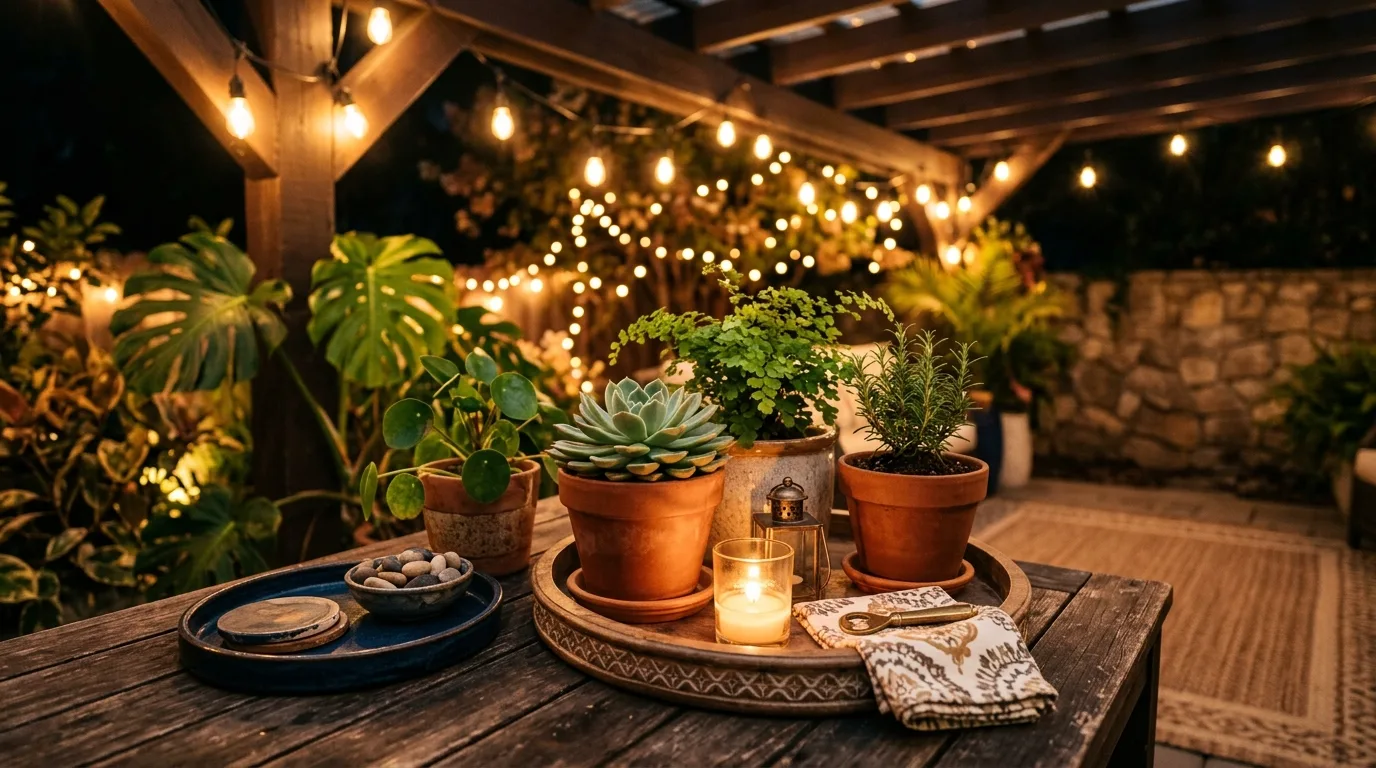 Add a dining zone if the patio has enough room inspiration for a backyard patio.